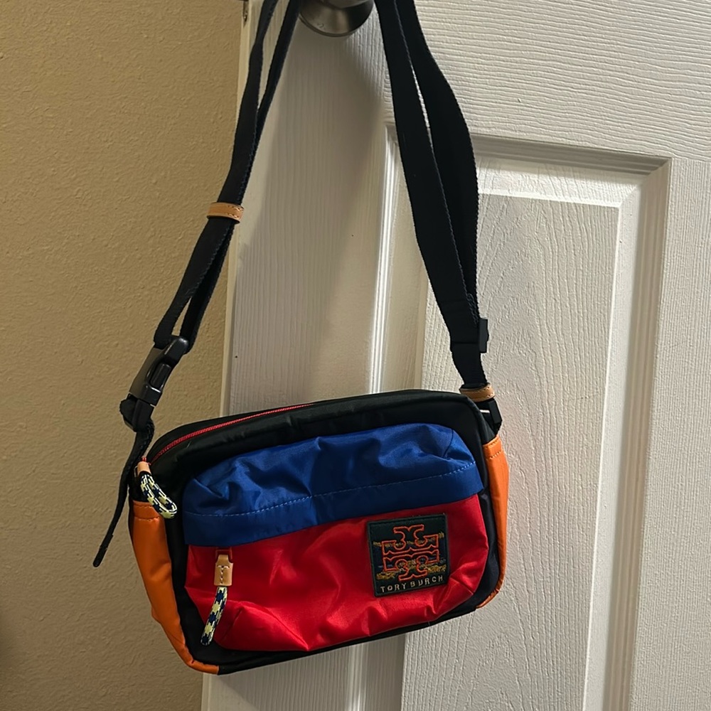 Tory Burch nylon camera bag